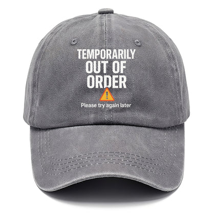 out of order Hat