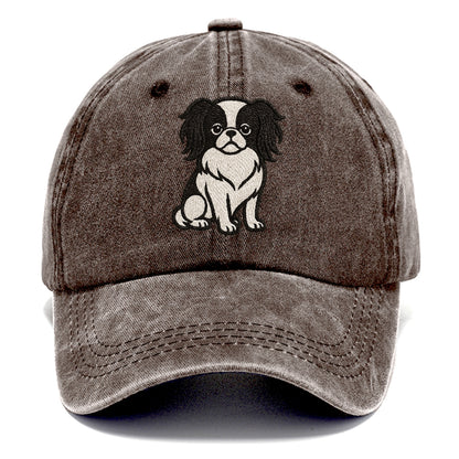 japanese-chin-black-white-regal-charm Hat