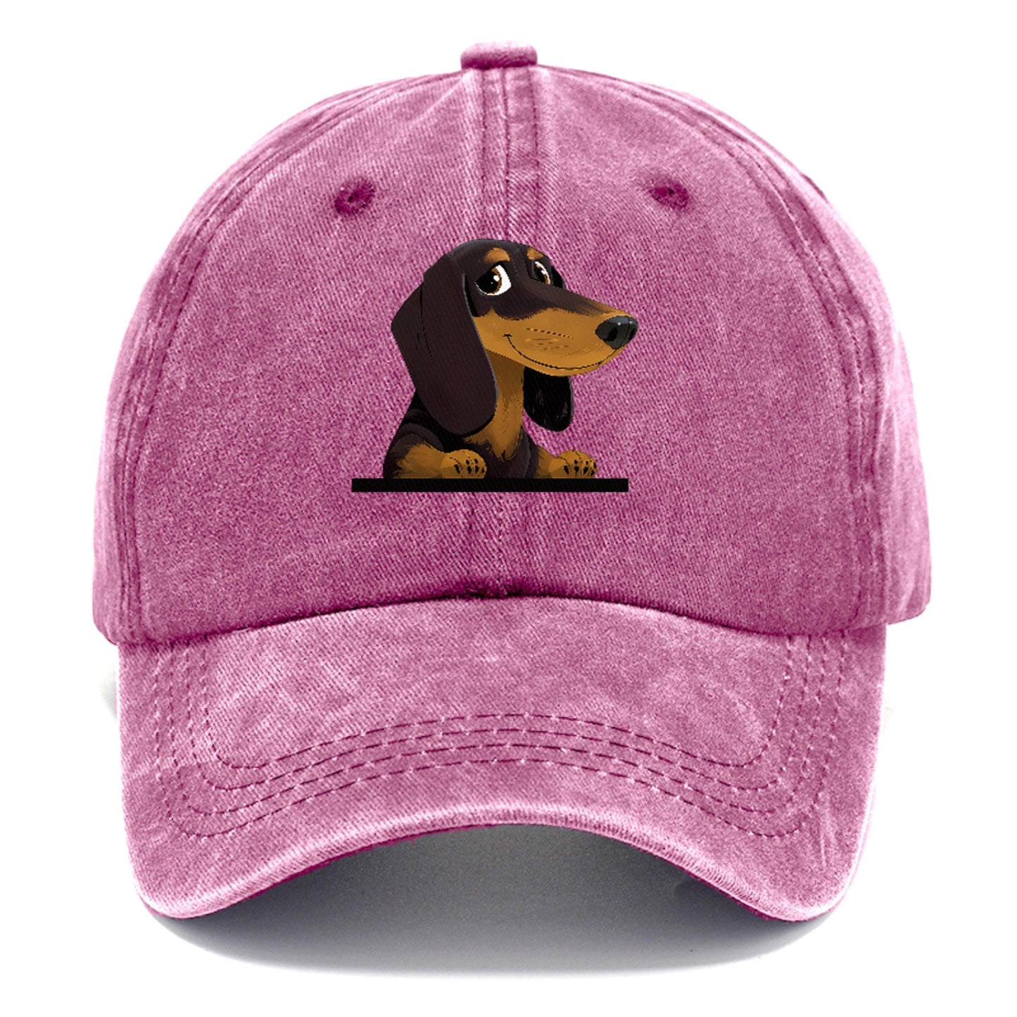 retro-dachshund-playful-spirit Hat