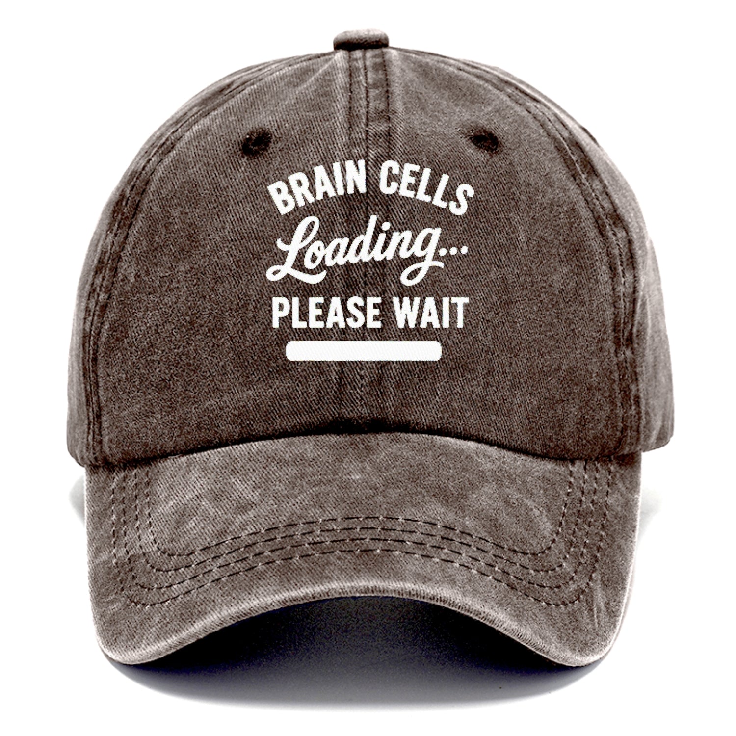 brain cells loading humorous design Hat