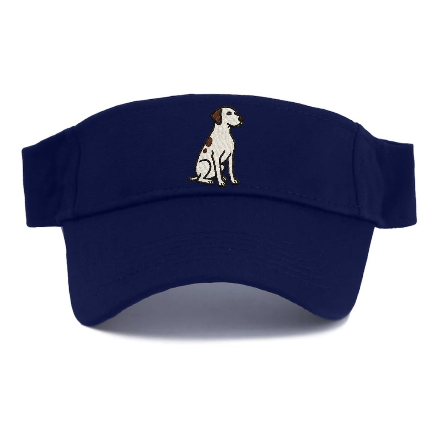 pointer-white-liver-spots-sitting-pose-loyal-spirit Hat