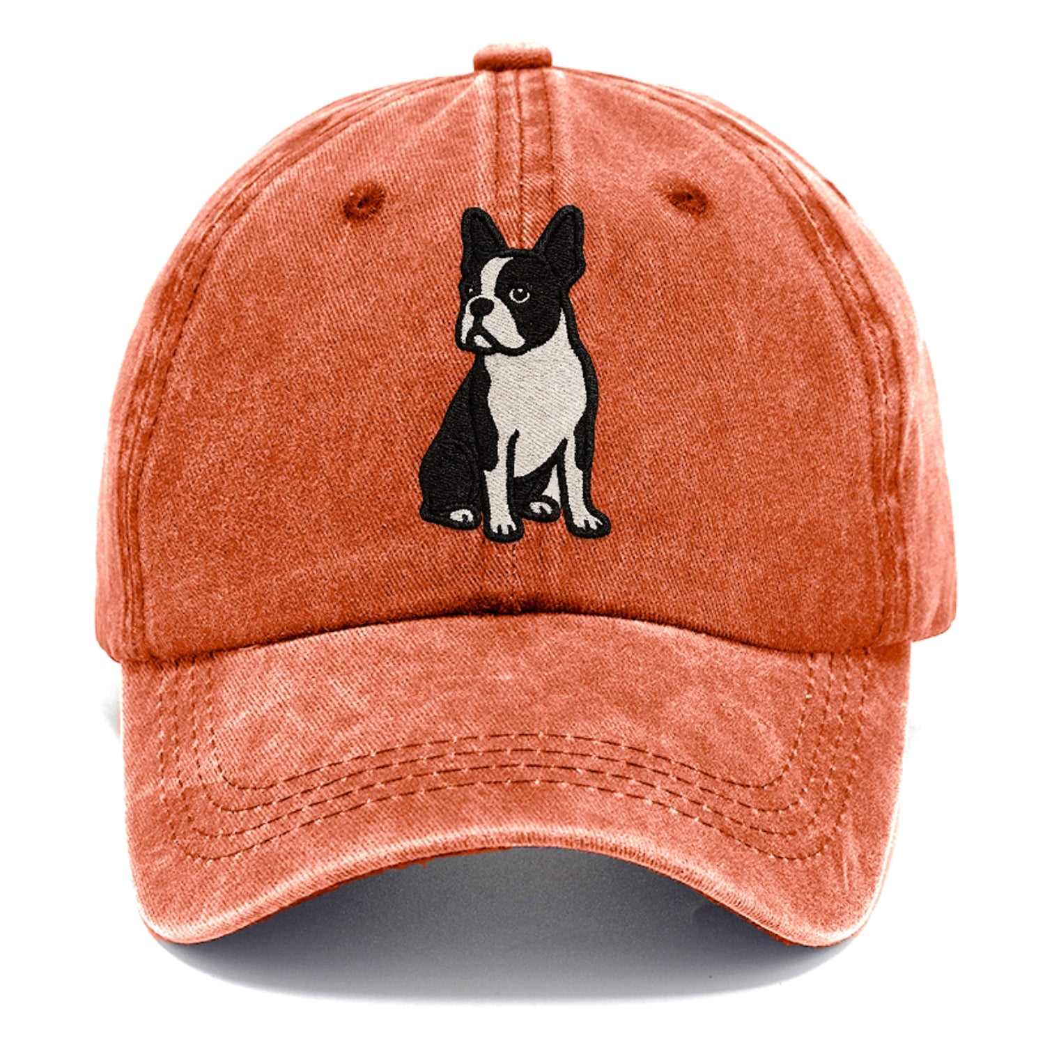 boston-terrier-black-white-tuxedo-charming-companion Hat