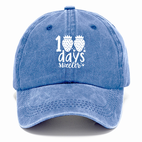 100 Days Sweeter Classic Cap