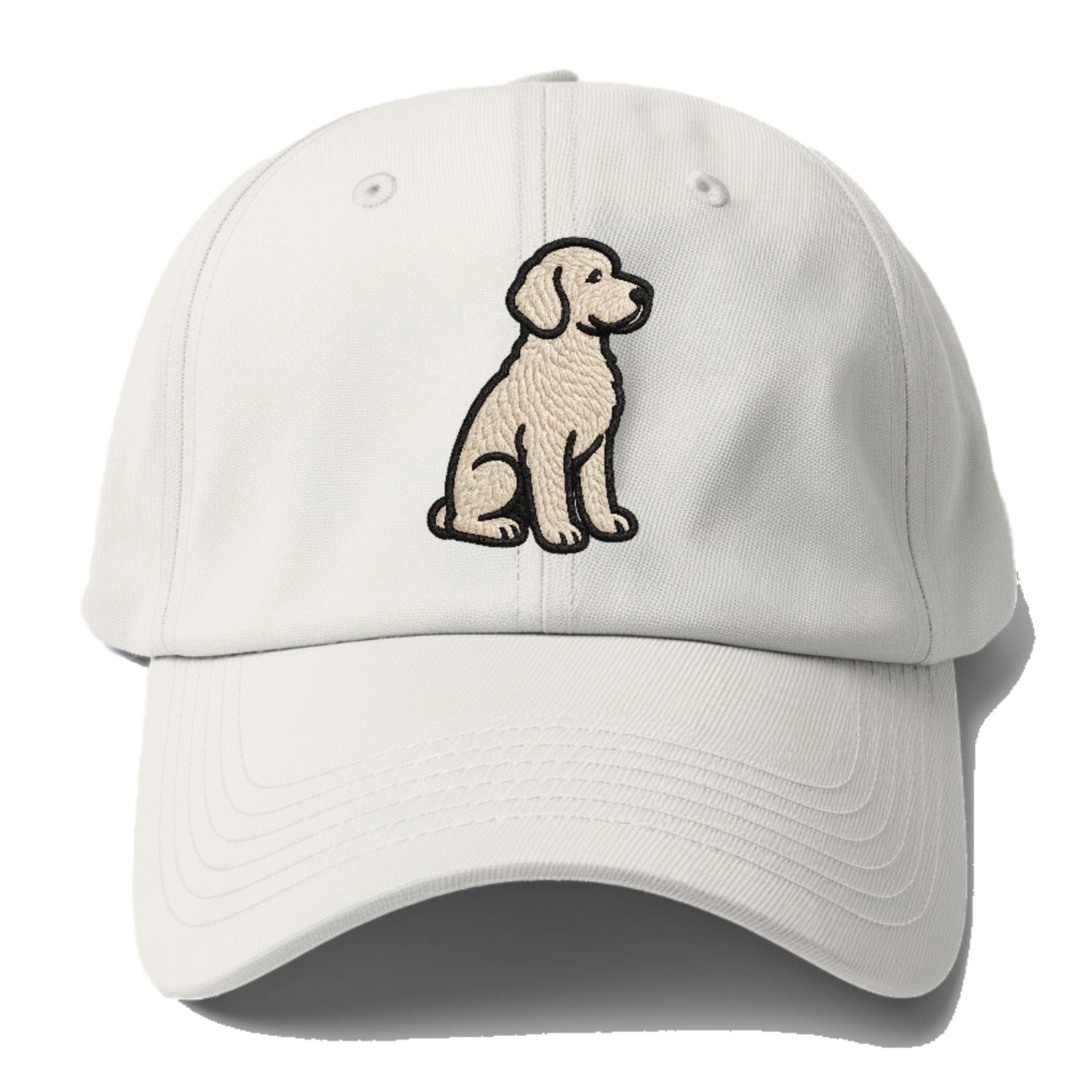 labradoodle-curly-cream-charm Hat