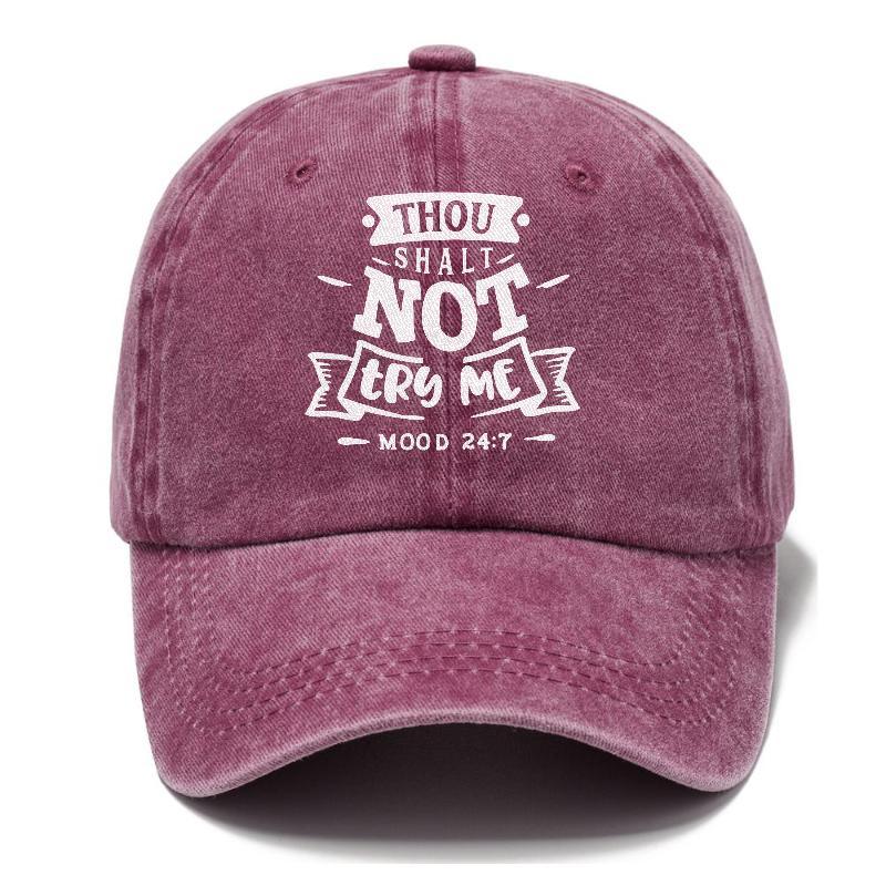 Thou Shalt Not Try Me  Hat