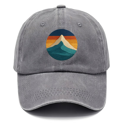 mountain landscape design Hat