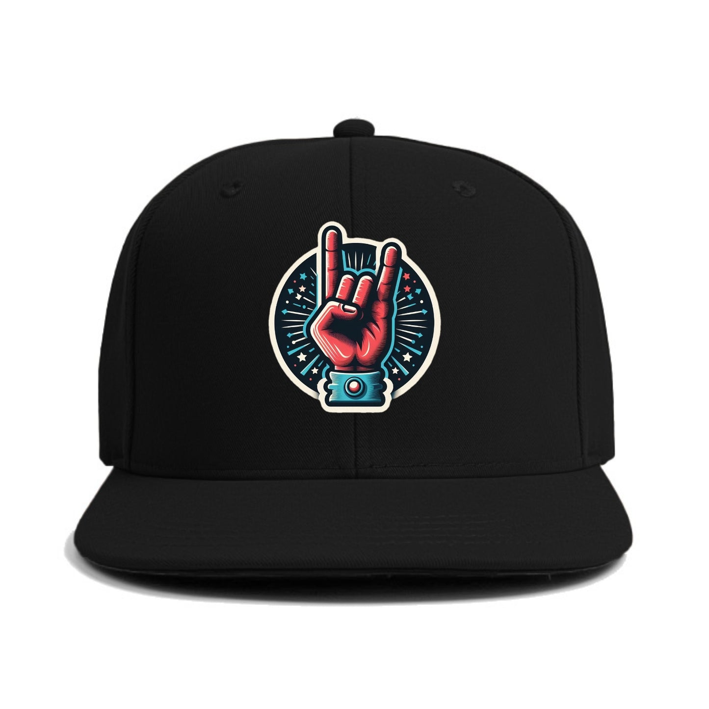 hand horn rock Hat