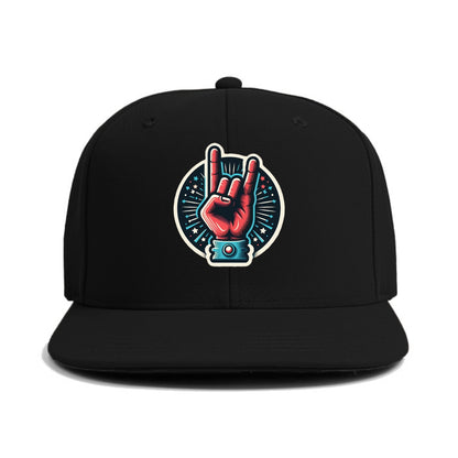 hand horn rock Hat