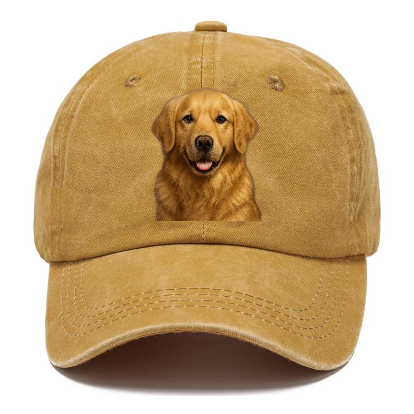 Golden Retriever Portrait Hat