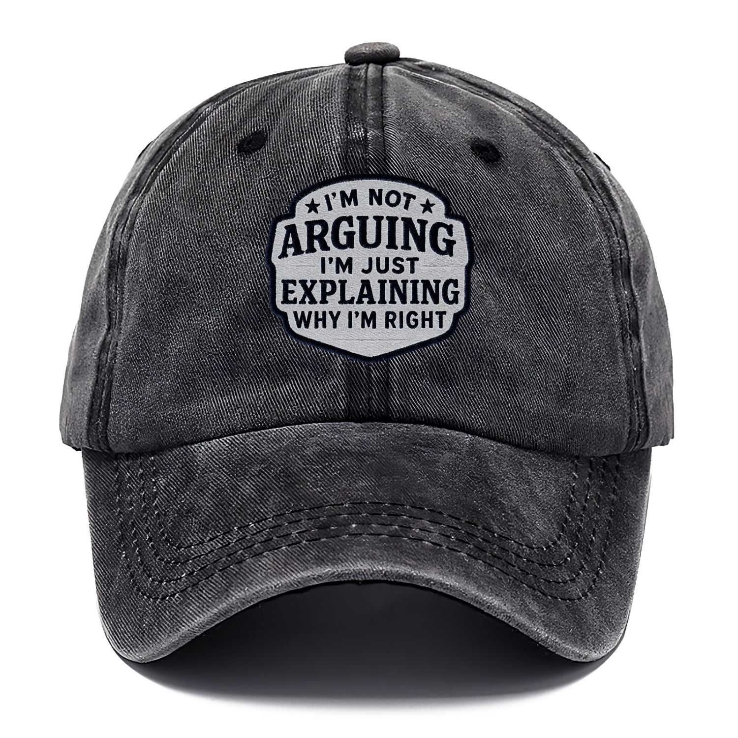 i'm not arguing i'm just explaining why i'm right Hat