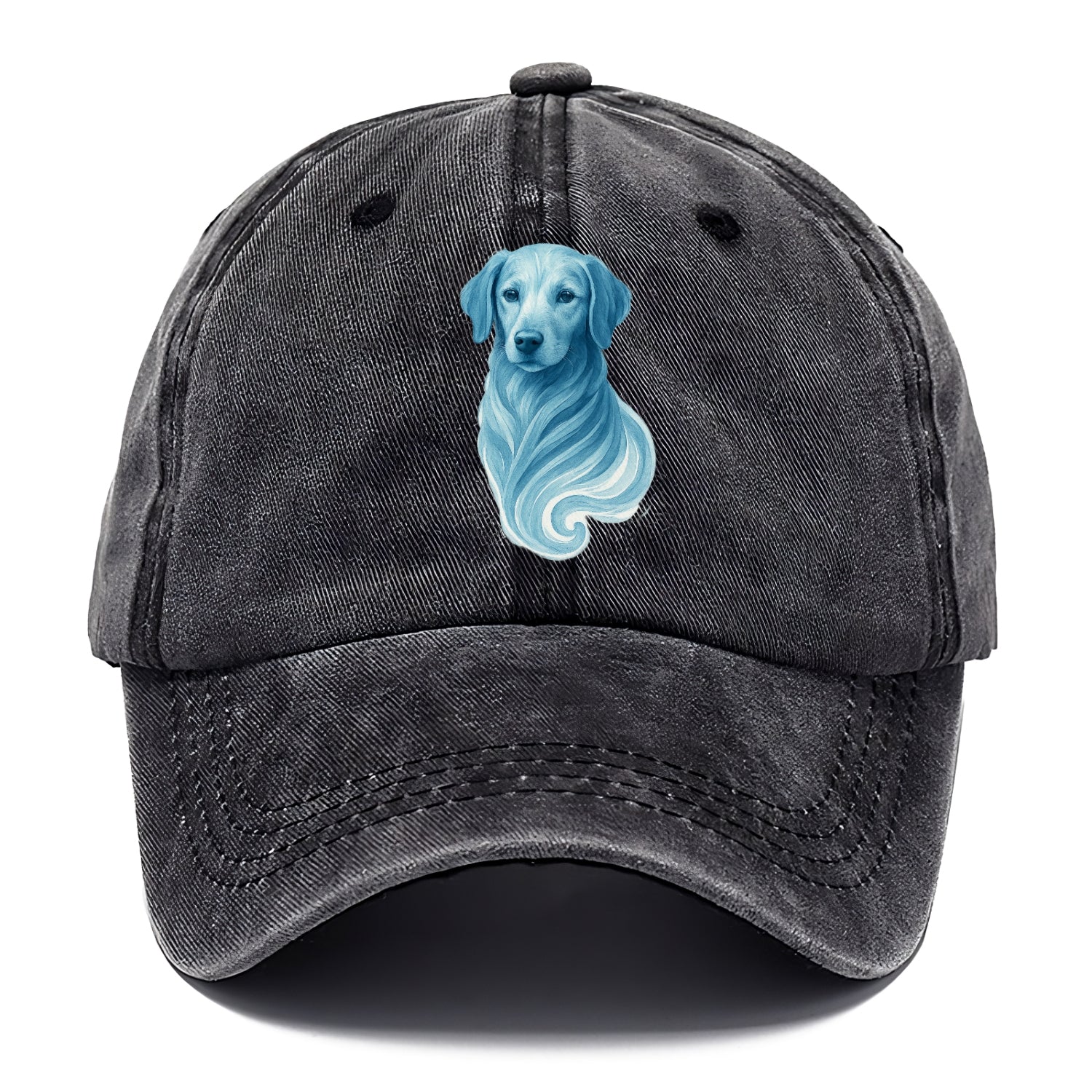 flowing river portrait design Hat