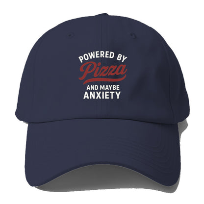 pizza powered anxious appetite Hat