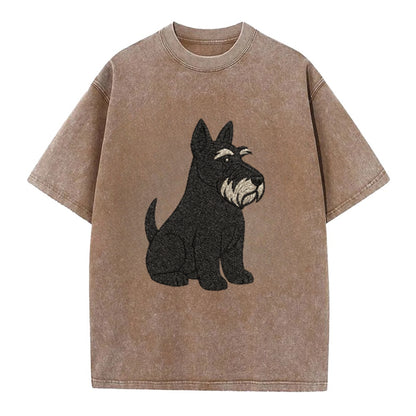 Scottish Terrier Black Sitting Pose Hat