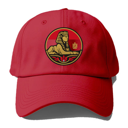 egyptian sphinx heritage logo Hat