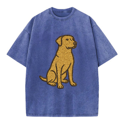 Labrador Retriever Yellow Lab Sitting Pose Hat