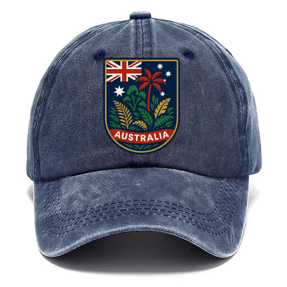 Australian Travel Badge Hat