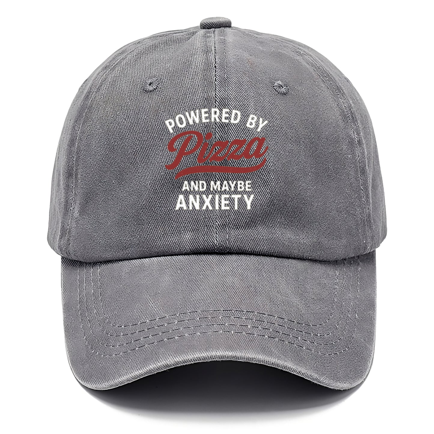 pizza powered anxious appetite Hat