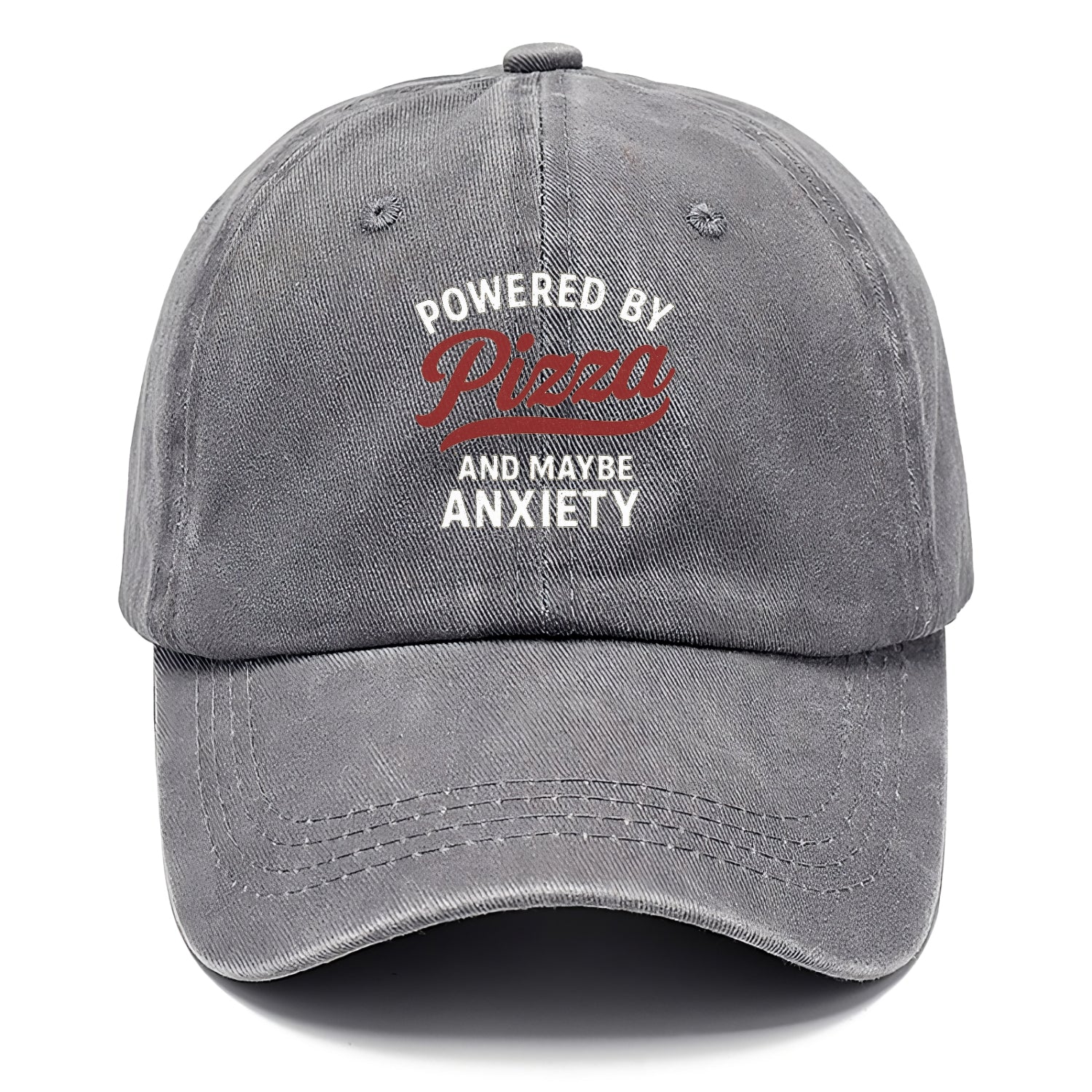 pizza powered anxious appetite Hat