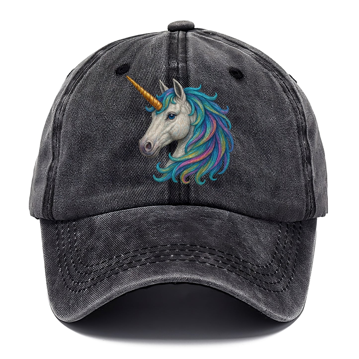 unicorn colorful mane Hat