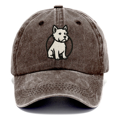 west-highland-white-terrier-alert-spirit Hat