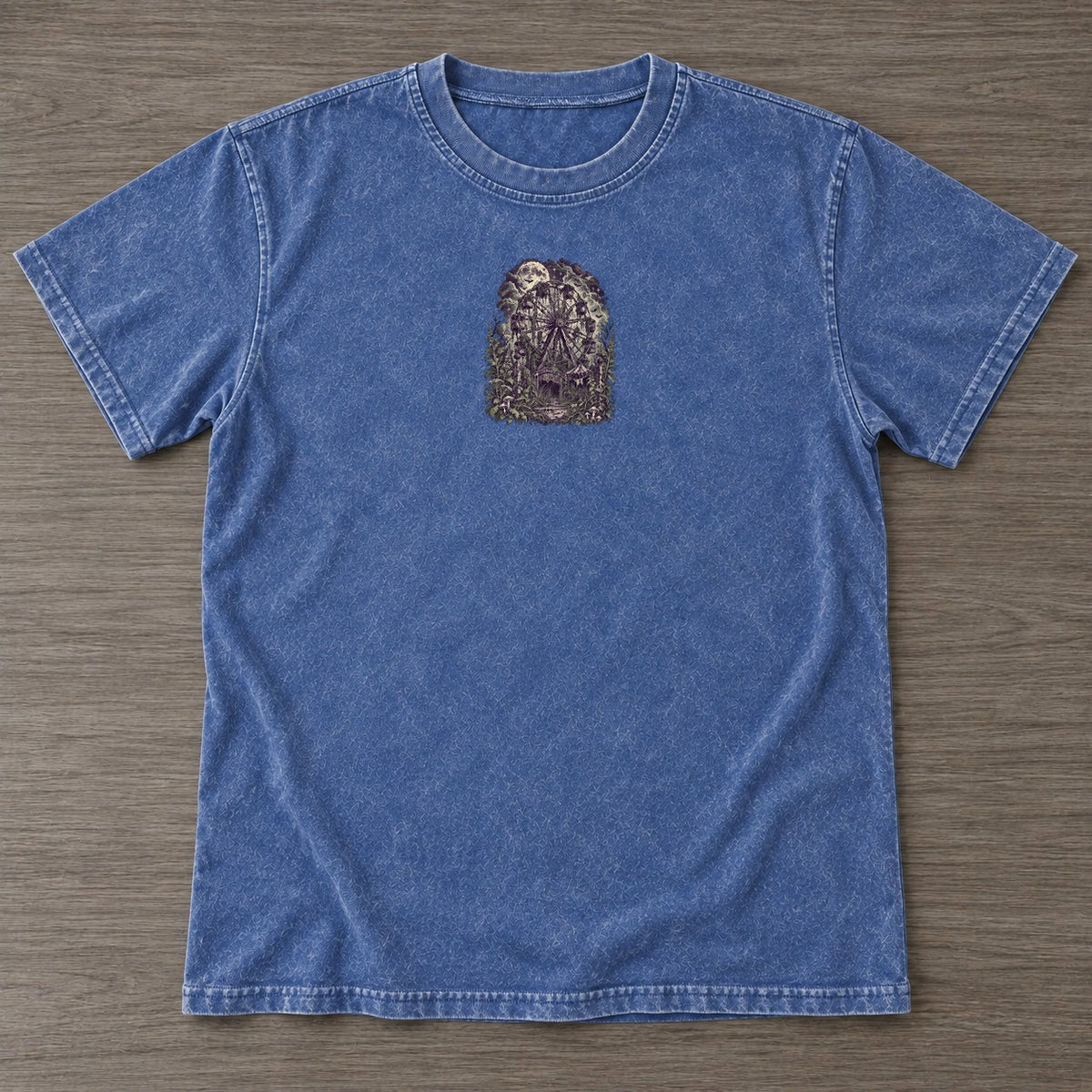 Washed Blue — front view