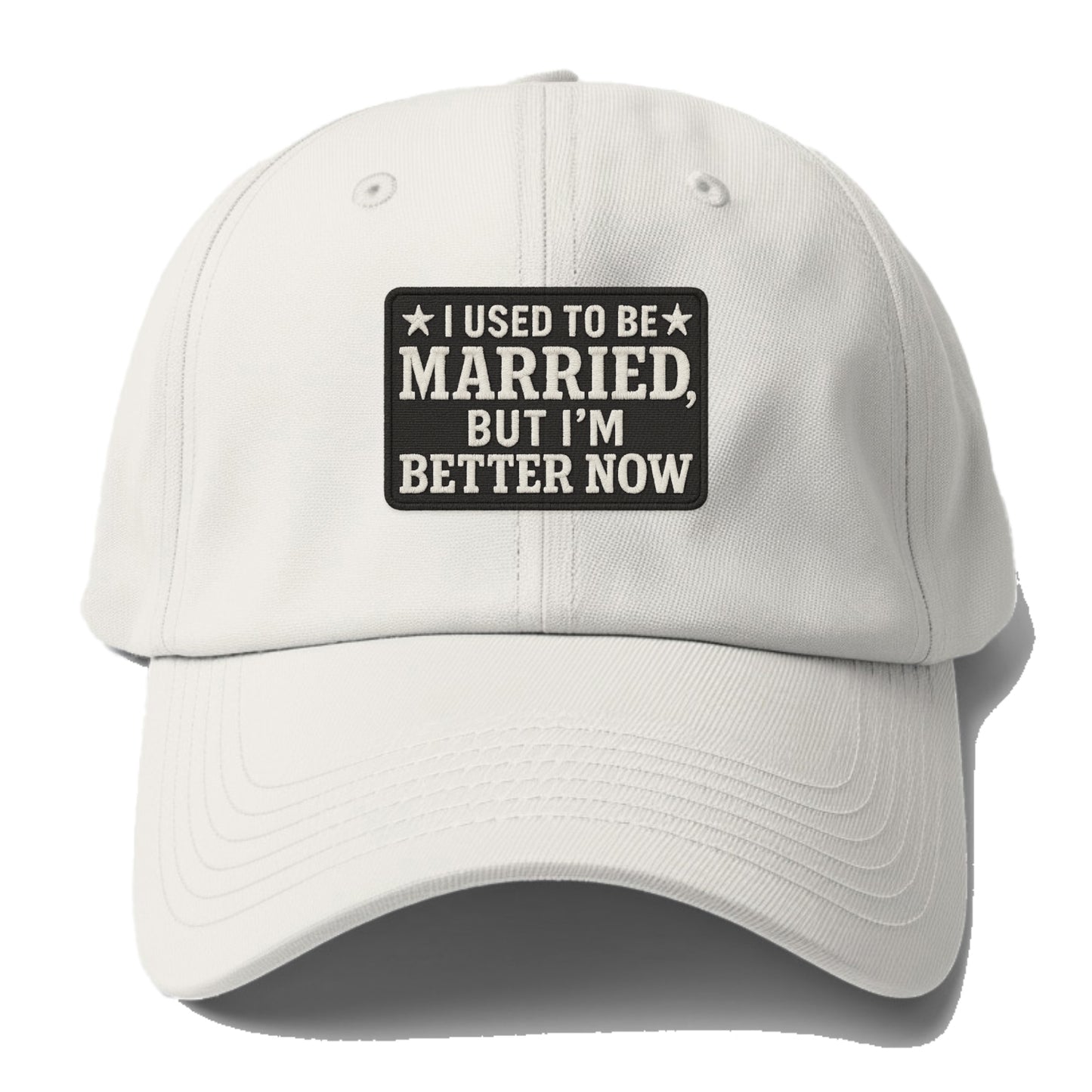i used to be married but i'm better now Hat