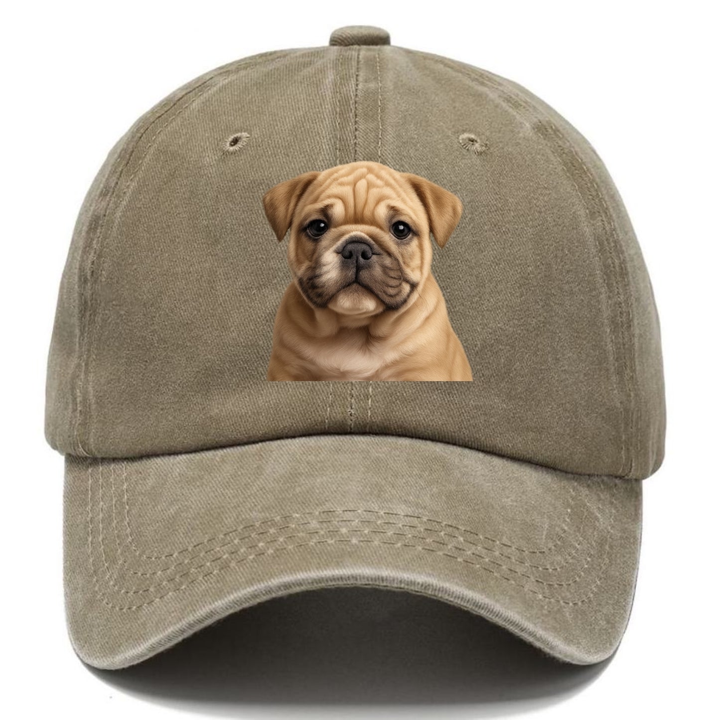 bulldog puppy: charming & loyal companion Hat