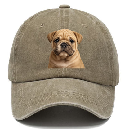 bulldog puppy: charming & loyal companion Hat