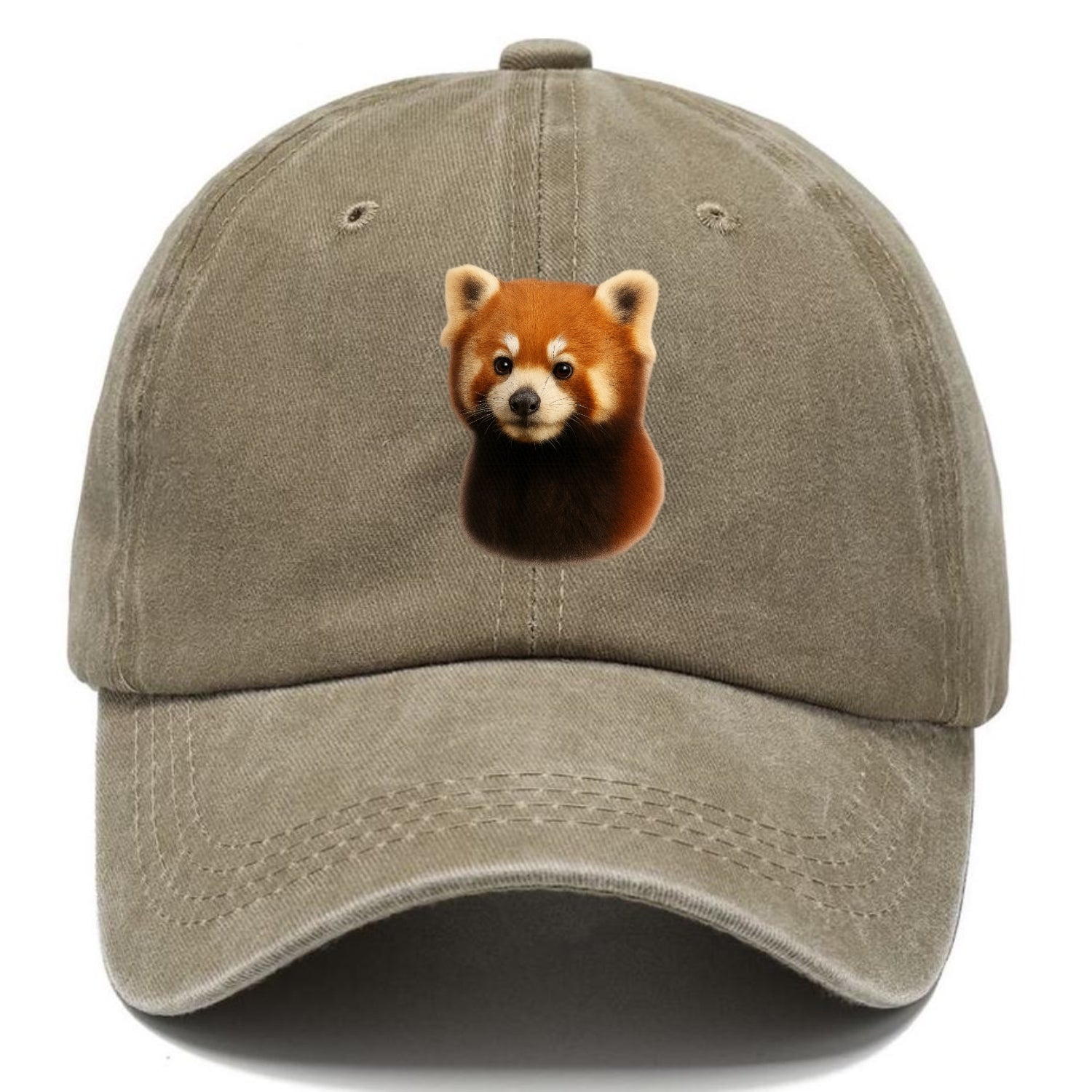 red panda portrait design Hat