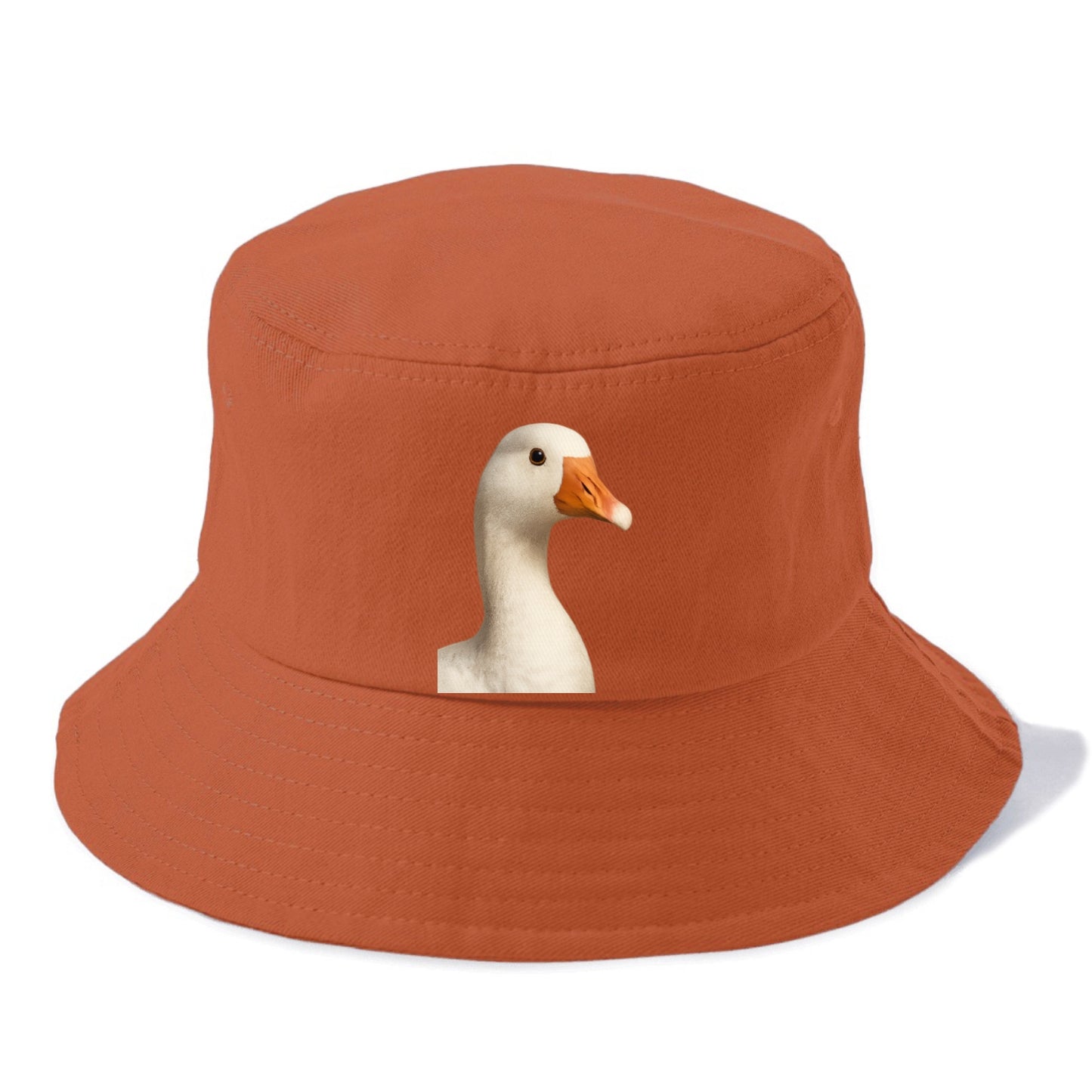 goose portrait design Hat