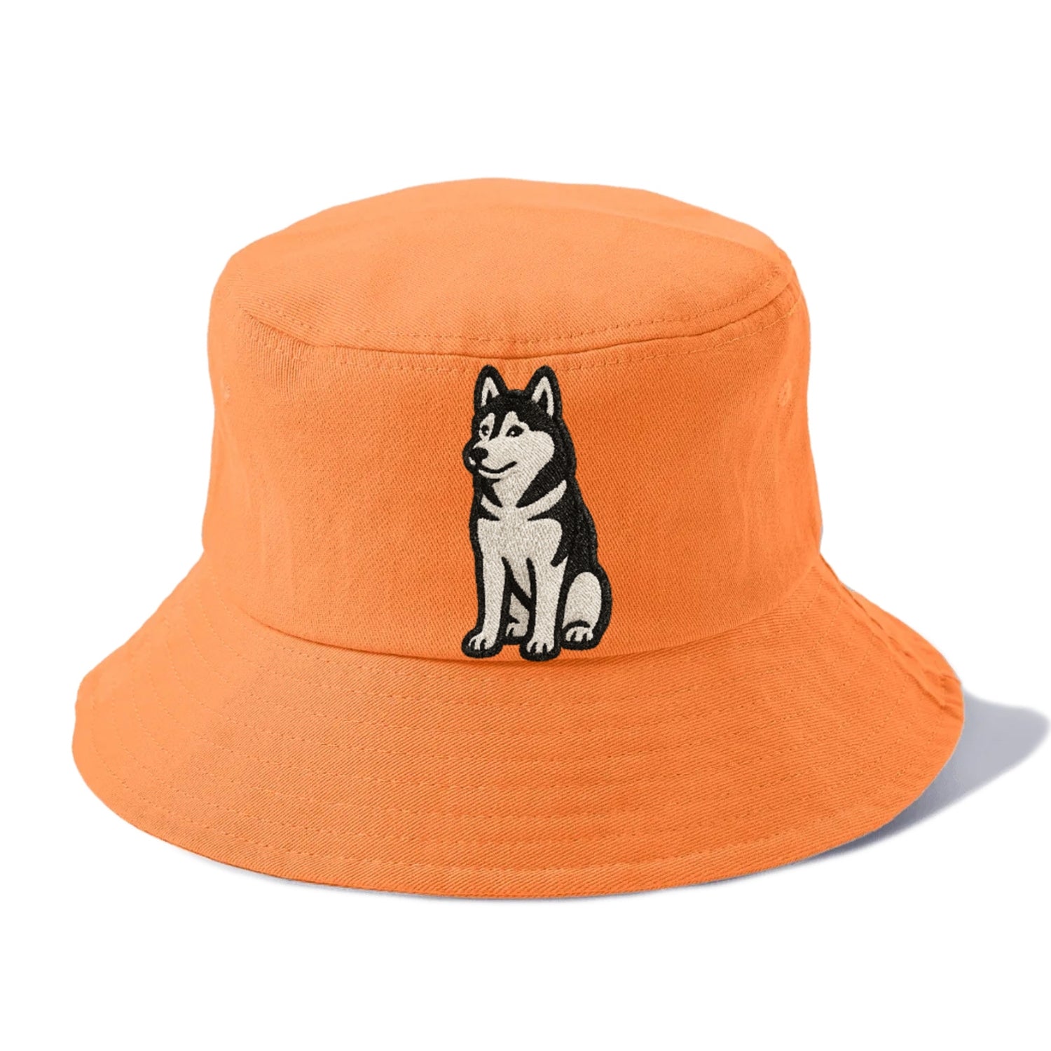 siberian-husky-black-white-loyal-spirit Hat