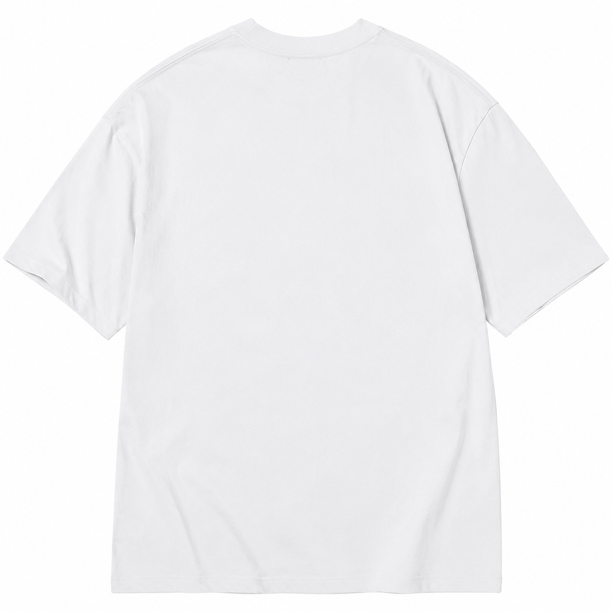 White — back view
