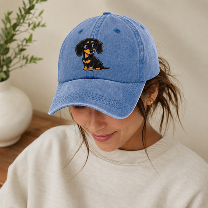 Dachshund Side Eye Classic Cap – editorial product image