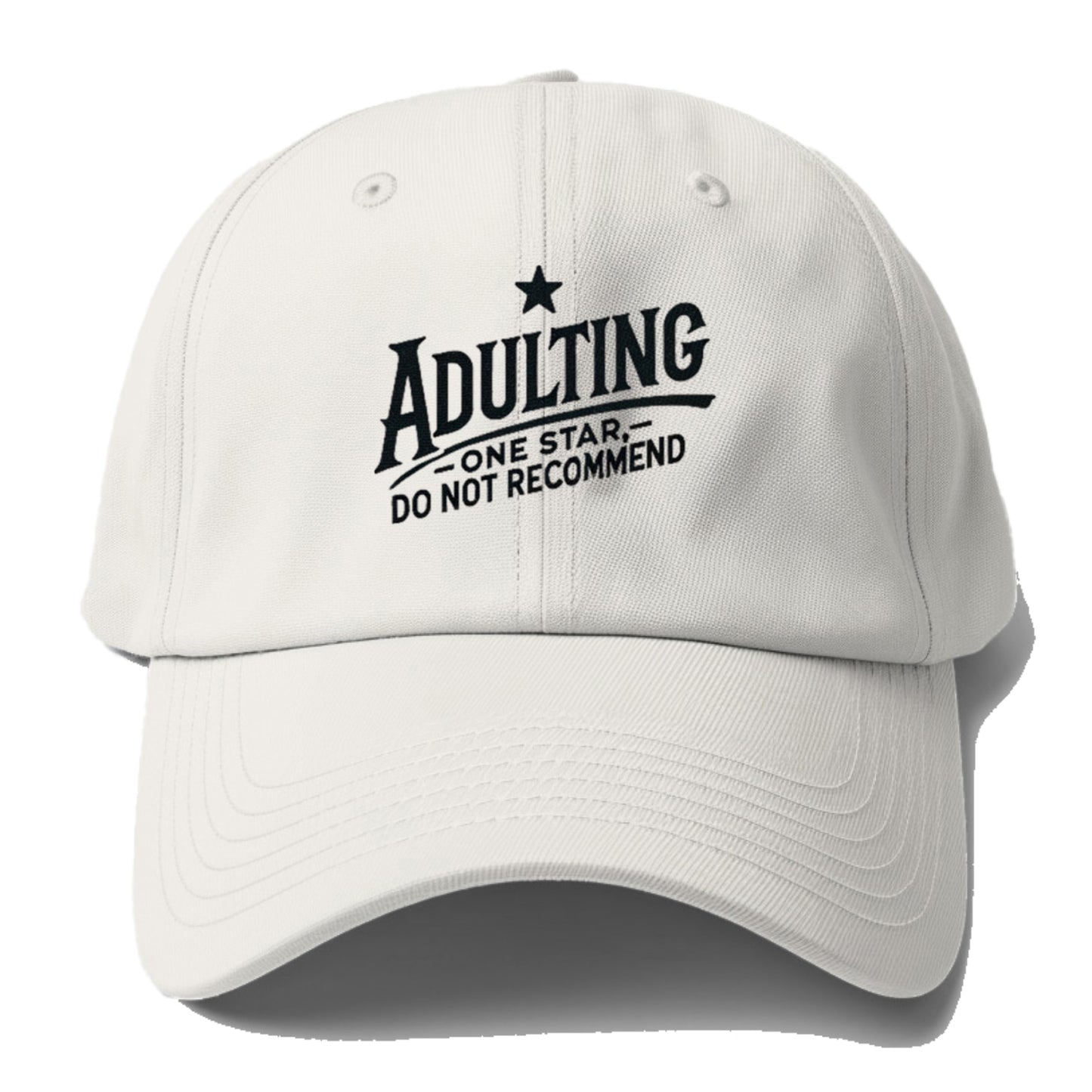 adulting one star do not recommend Hat