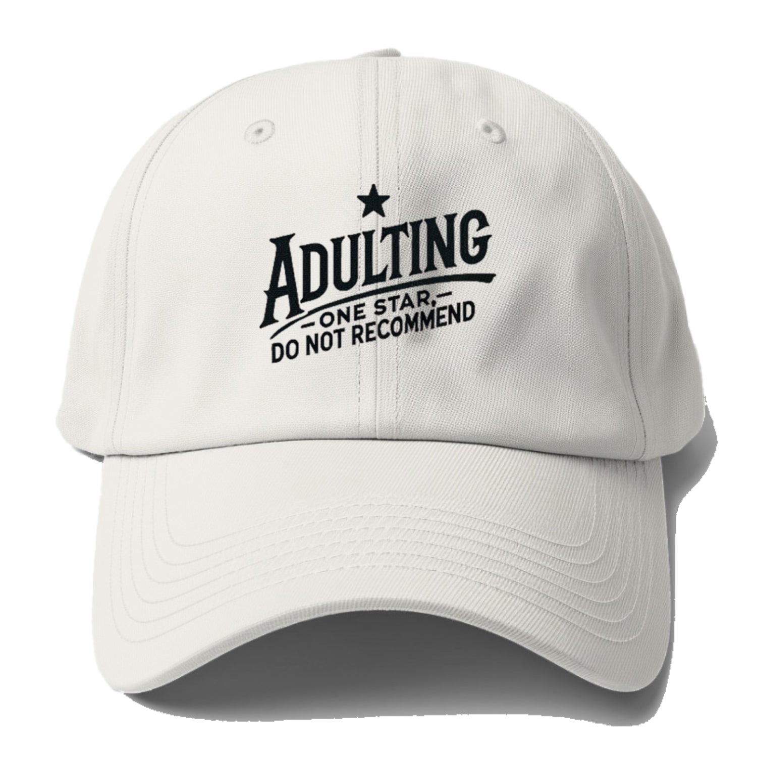 adulting one star do not recommend Hat