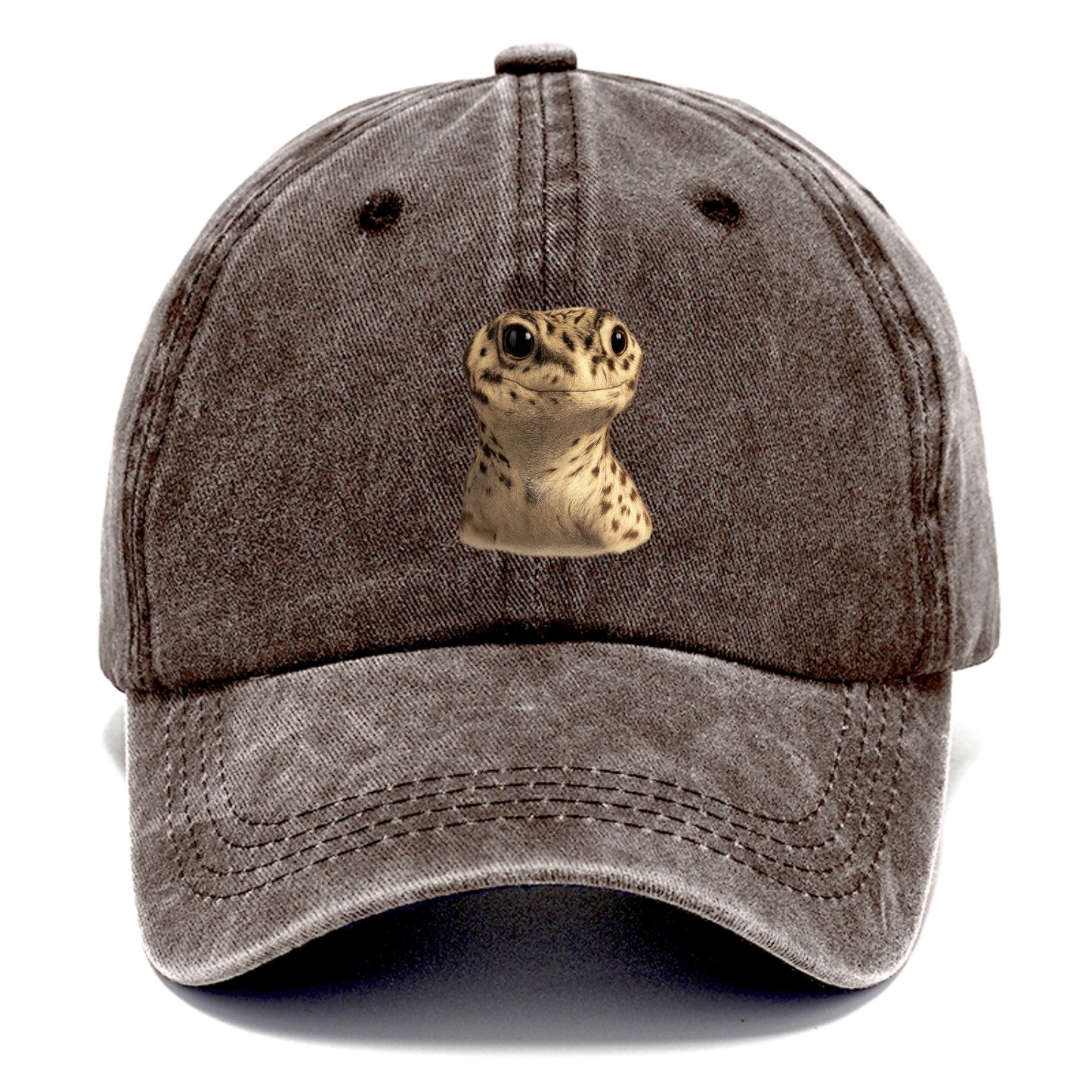 gecko portrait design Hat
