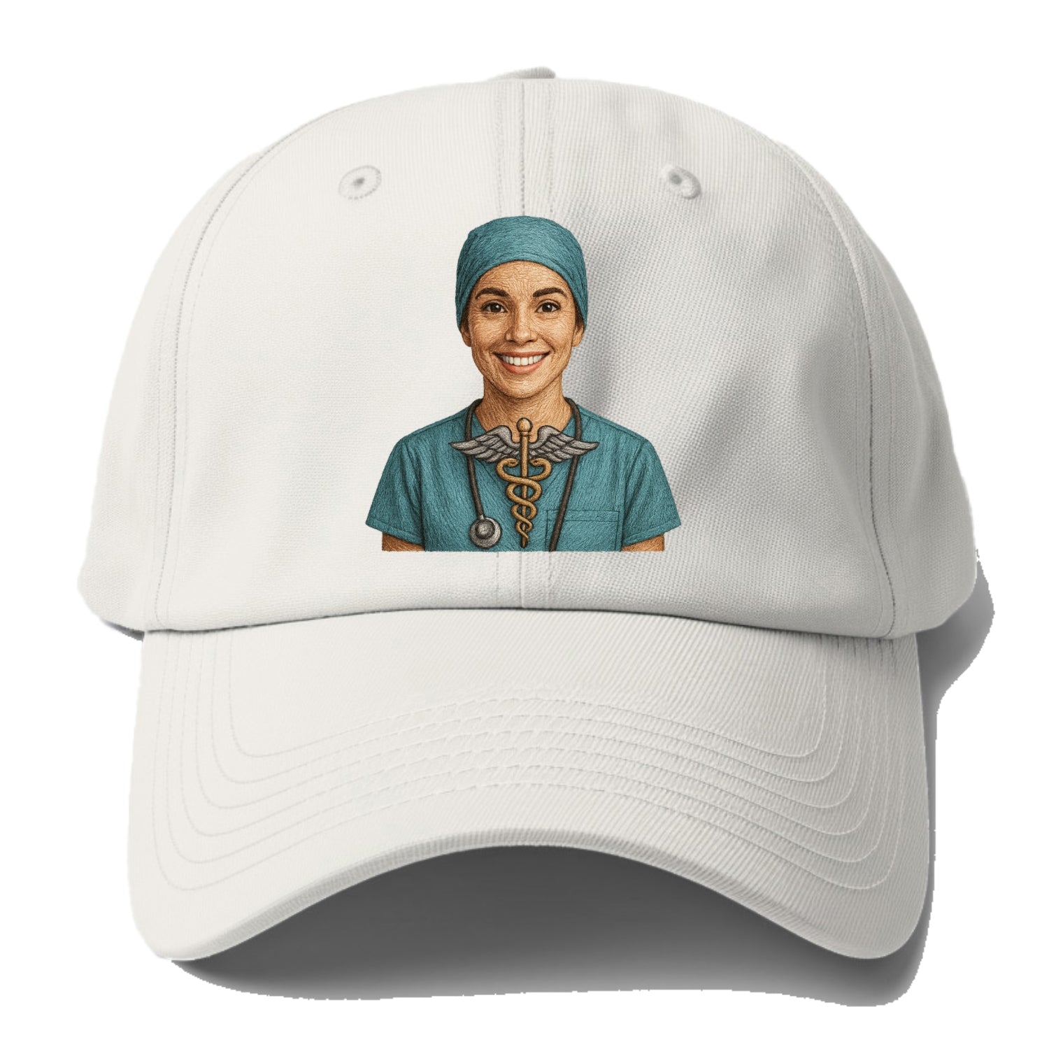 smiling healthcare hero portrait Hat