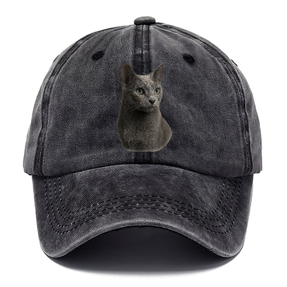 russian-blue-sleek-serenity Hat