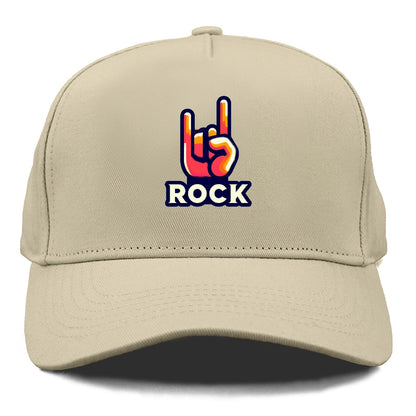 hand horn rock 2 Hat