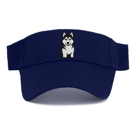 husky-blue-eyes-piercing-gaze Hat