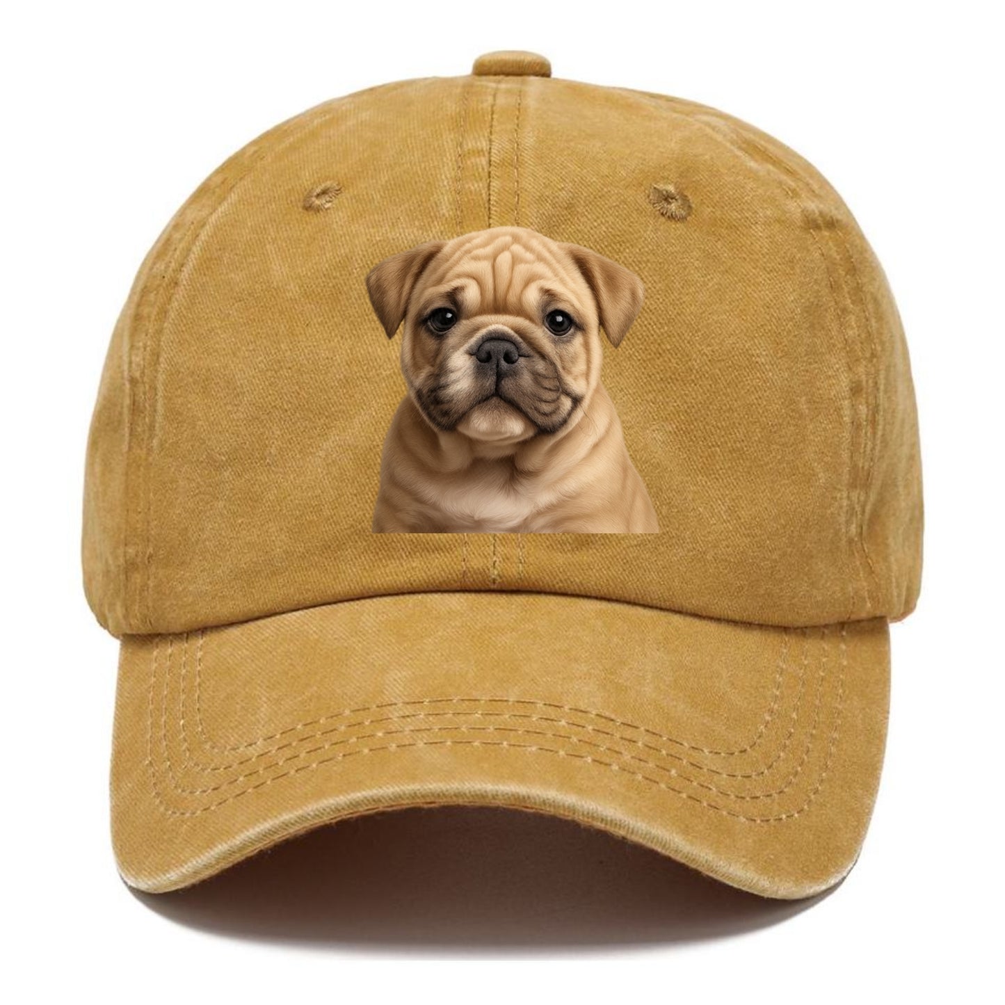 bulldog puppy: charming & loyal companion Hat