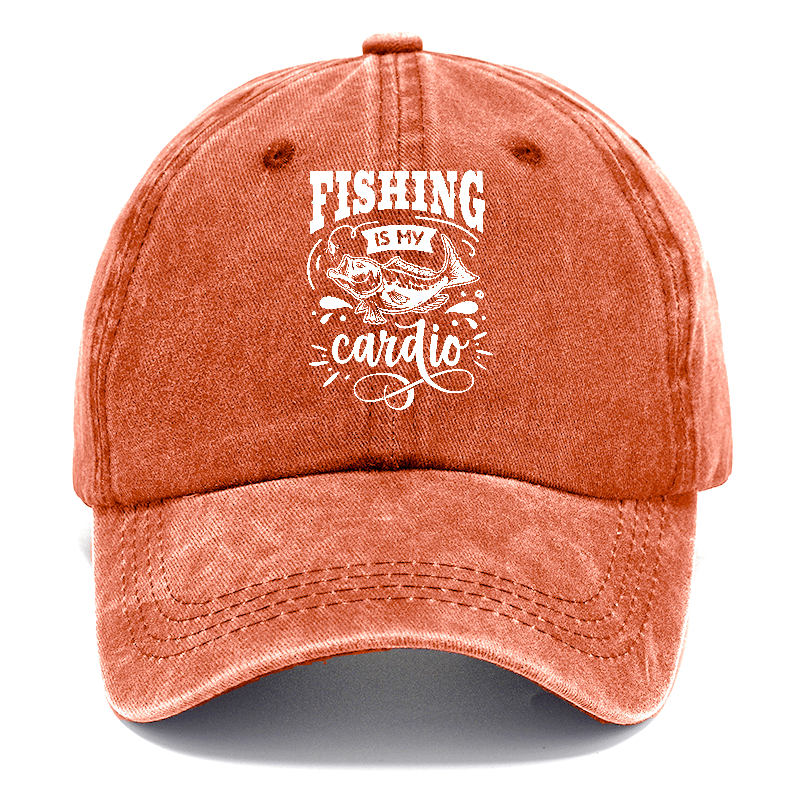 Fishing is my cardio Hat