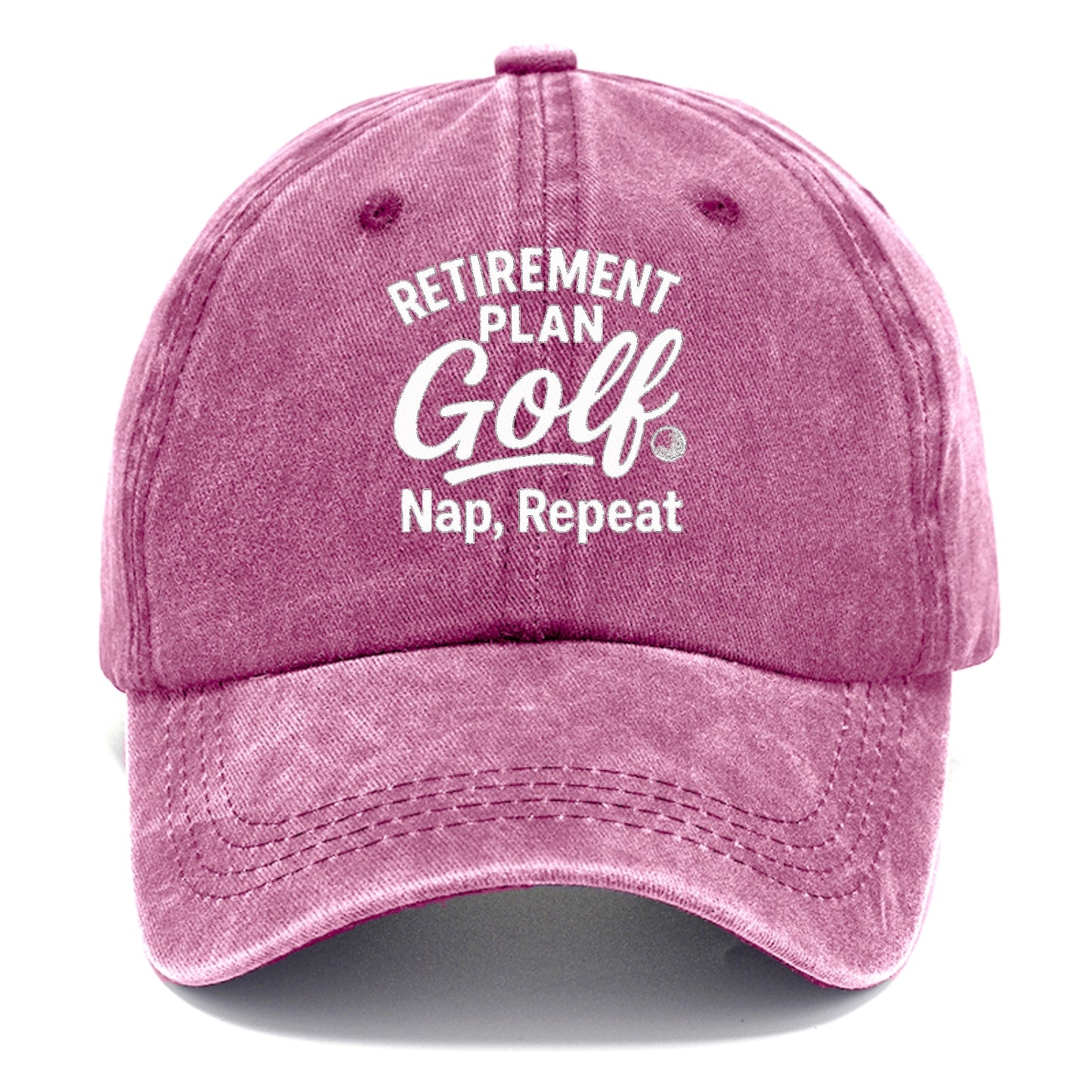 retirement golf nap repeat plan Hat