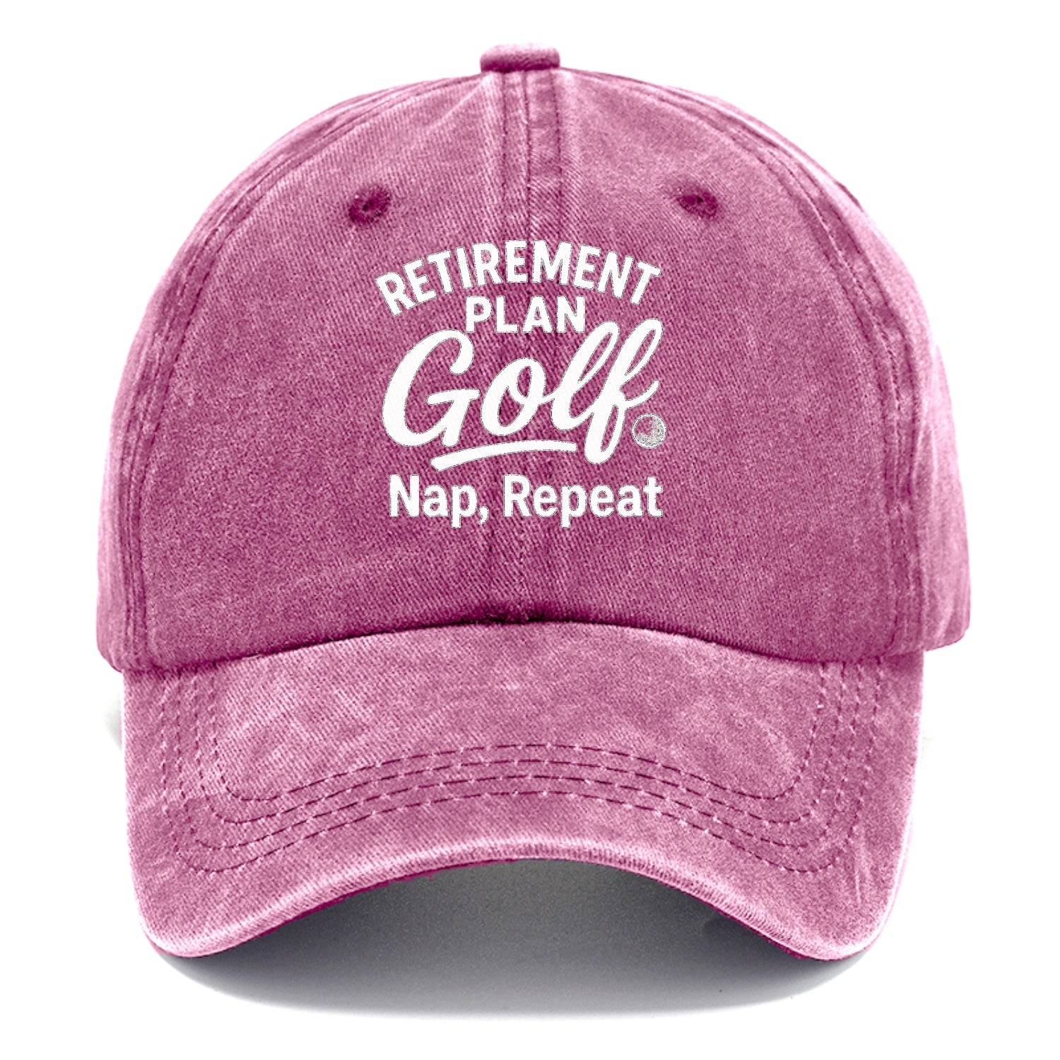 retirement golf nap repeat plan Hat