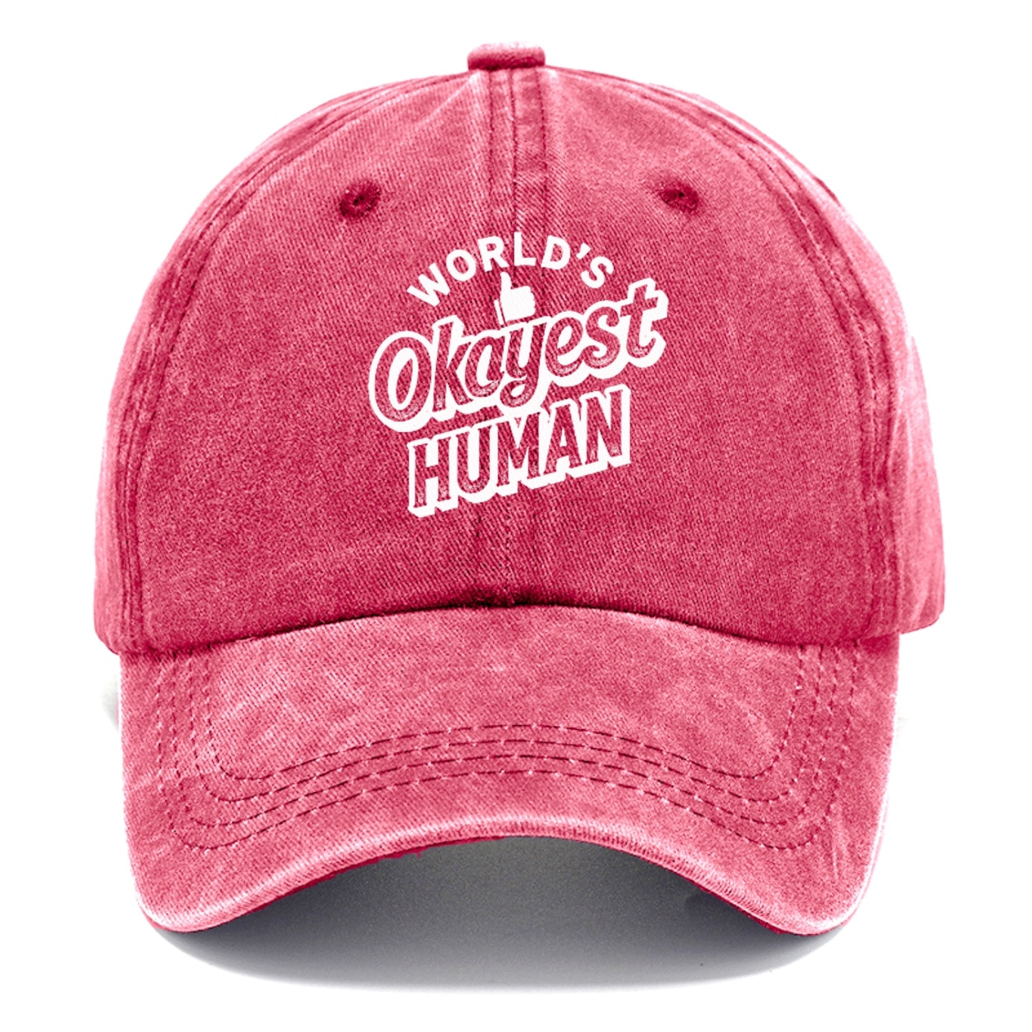 world's okayest human Hat