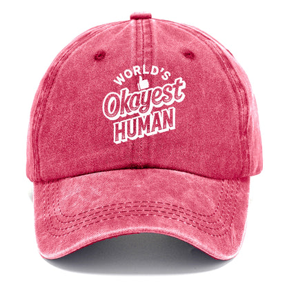 world's okayest human Hat