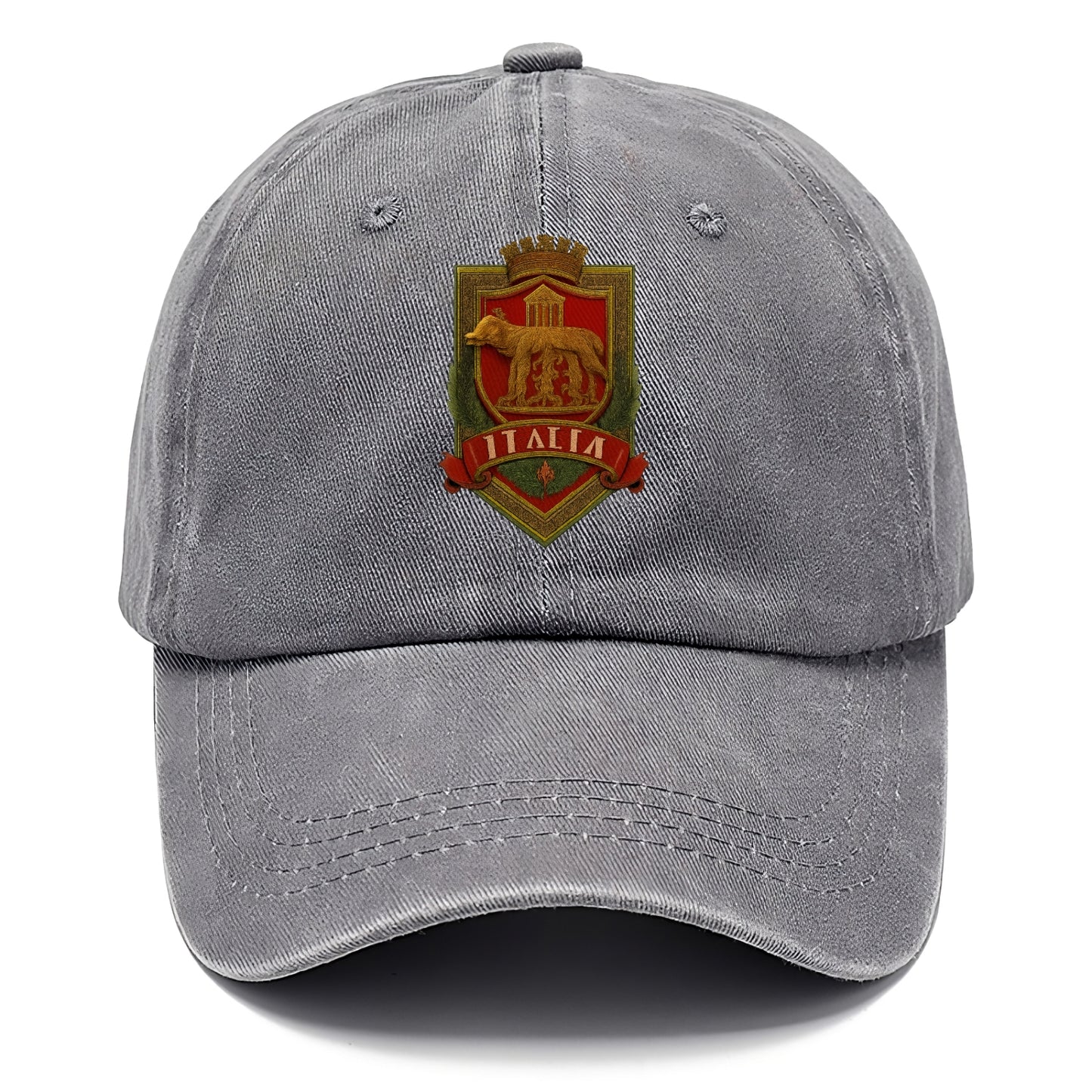italian wolf heritage Hat
