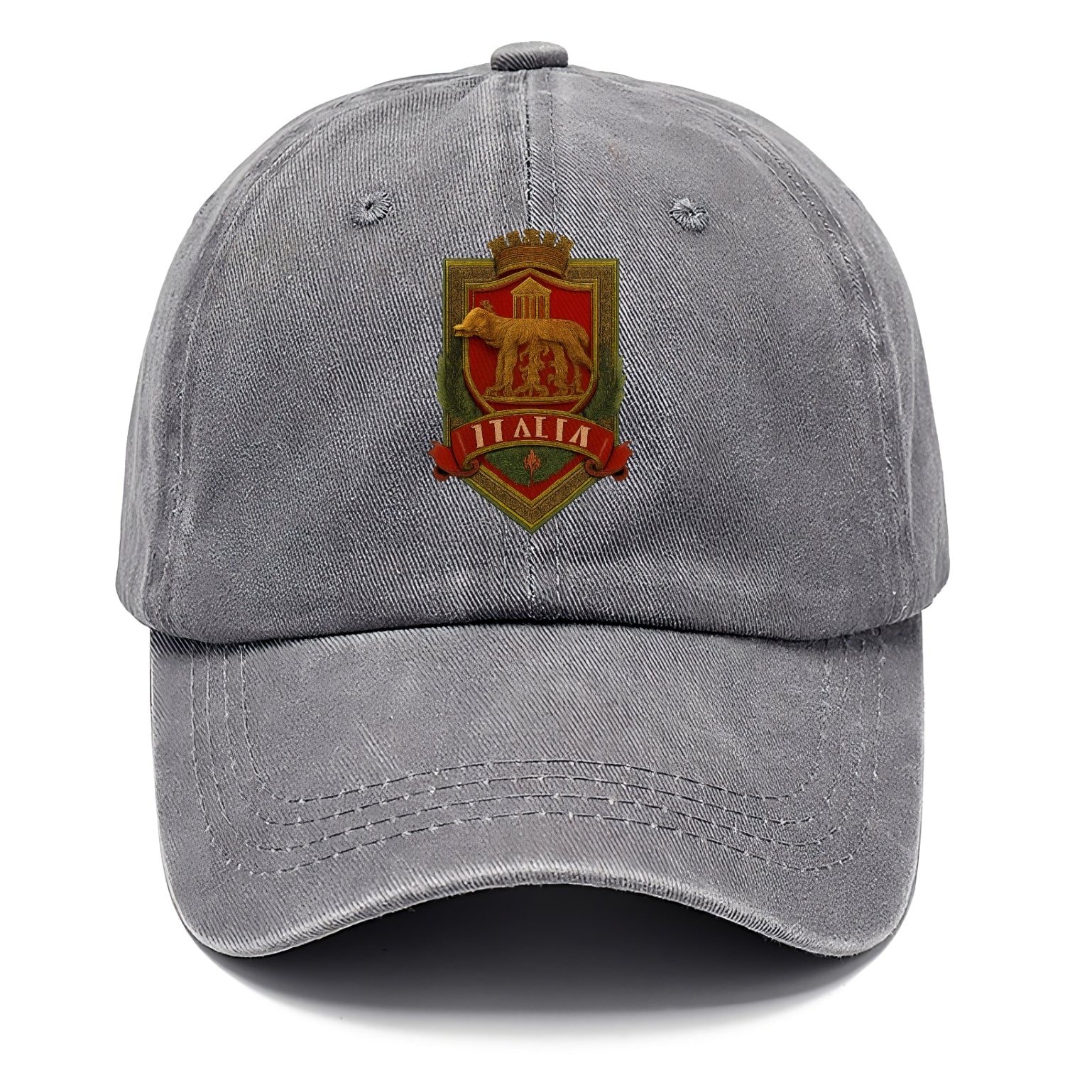 italian wolf heritage Hat