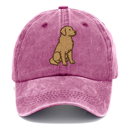 Golden Retriever Classic Golden Sitting Pose Hat