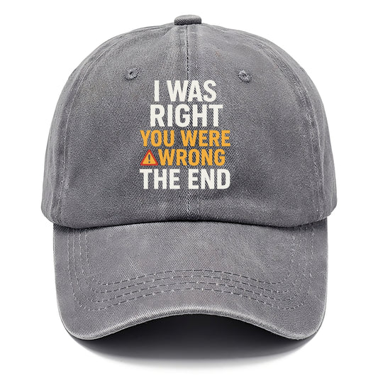 i was right Hat